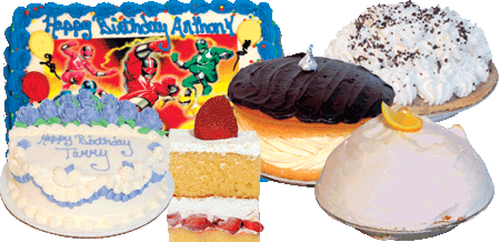 Fresh Baked Cakes • Assorted Pies